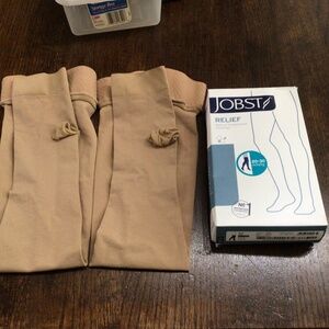 Jobst Relief Medical compression stockings size XL thigh high. New in Box